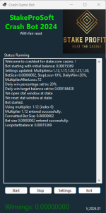 Stake Crash Bot Monthly Subscription StakeProSoft Casino Bots And Betting Bots since 2020