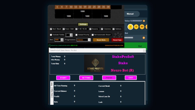 stake-neuro-roulette-bot - StakeProSoft
