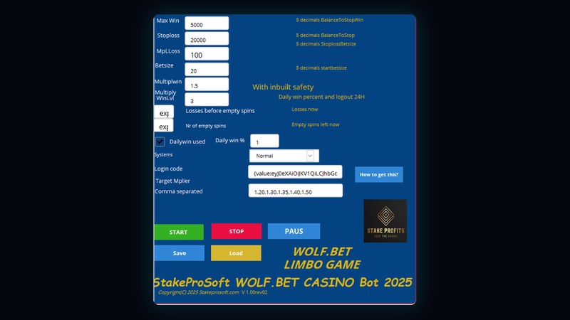 wolfbet-limbo-bot-2025 - StakeProSoft
