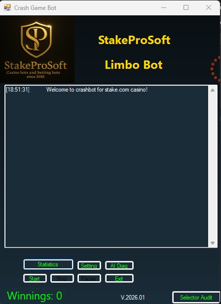Stake Limbo Bot 2027 screenshot