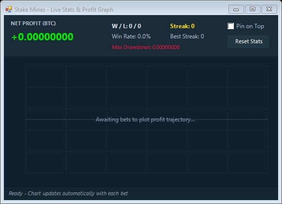 stake-mines-bot-05-stats - StakeProSoft Stake Mines Bot stats window